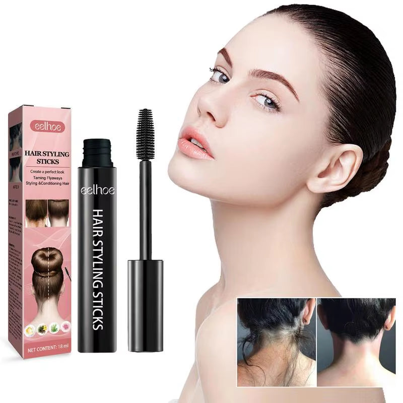18Ml Non-Greasy Long-Lasting Hair Styling Wax Stick Quick Slick Hair Finishing Stick Flyaway Frizz Control Cream Product
