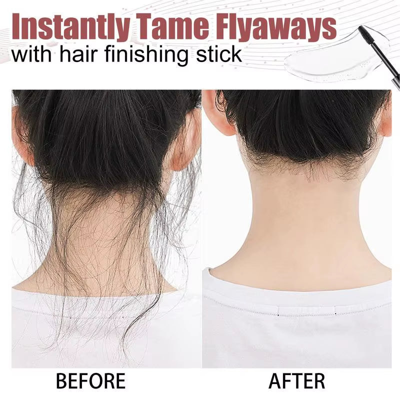 18Ml Non-Greasy Long-Lasting Hair Styling Wax Stick Quick Slick Hair Finishing Stick Flyaway Frizz Control Cream Product