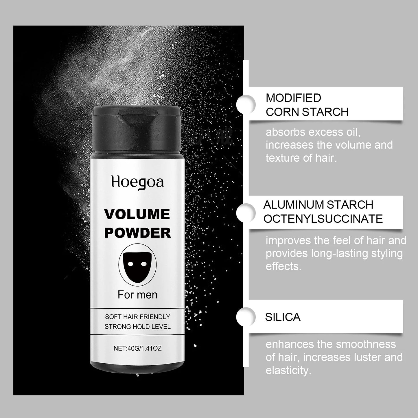 Volumizing Hair Powder Long-Lasting Oil Control Fluffy Hair Powder Increase Hair Volume Enhancing Styling Hair Treatment Salon