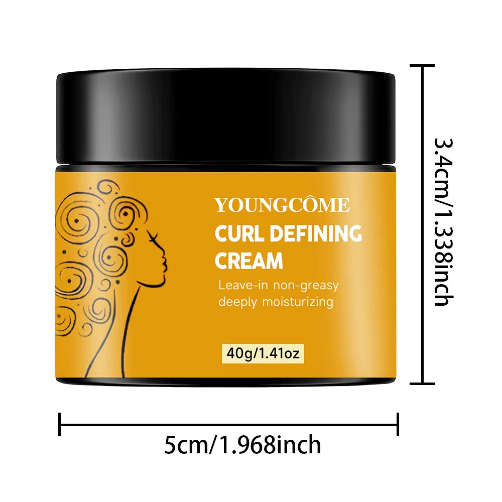 Natural Curly Boost Sculpting Hair Bounce Essence for Female Women Repair Hair Care Elastin Define Curling Enhance Cream 2025