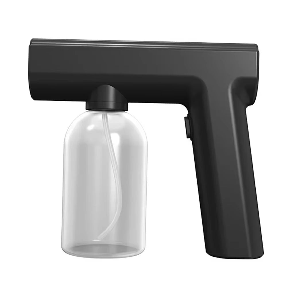 300Ml Barber Nano Blue Light Sprayer, Wireless USB Electric Aftershave Steam Spray Disinfection Gun for Garden Atomizer Tools
