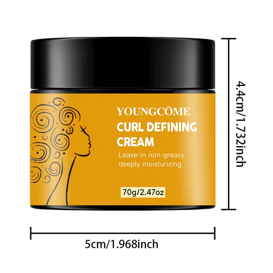 Natural Curly Boost Sculpting Hair Bounce Essence for Female Women Repair Hair Care Elastin Define Curling Enhance Cream 2025